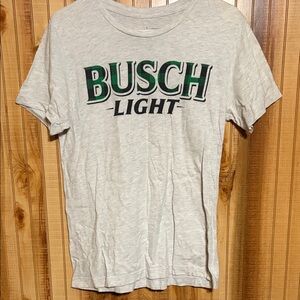 Busch Light Gray Short Sleeve Tee